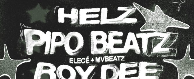 Cartel de La QDADA jueves 17 de septiembre en Cosa Nuestra Málaga con Helz, Pipo Beatz y Roy Dee